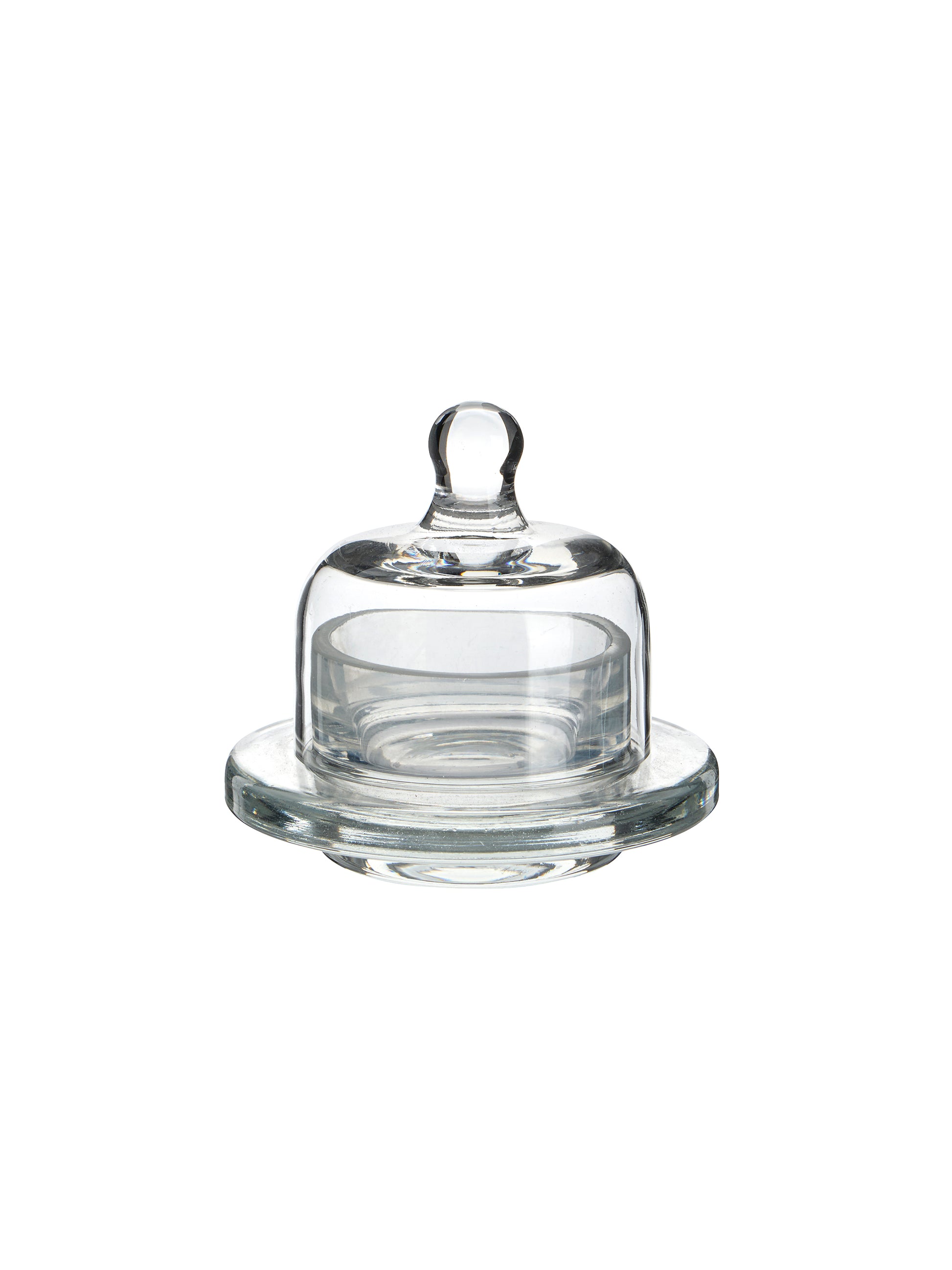 Vintage Glass Butter Cloche Weston Table