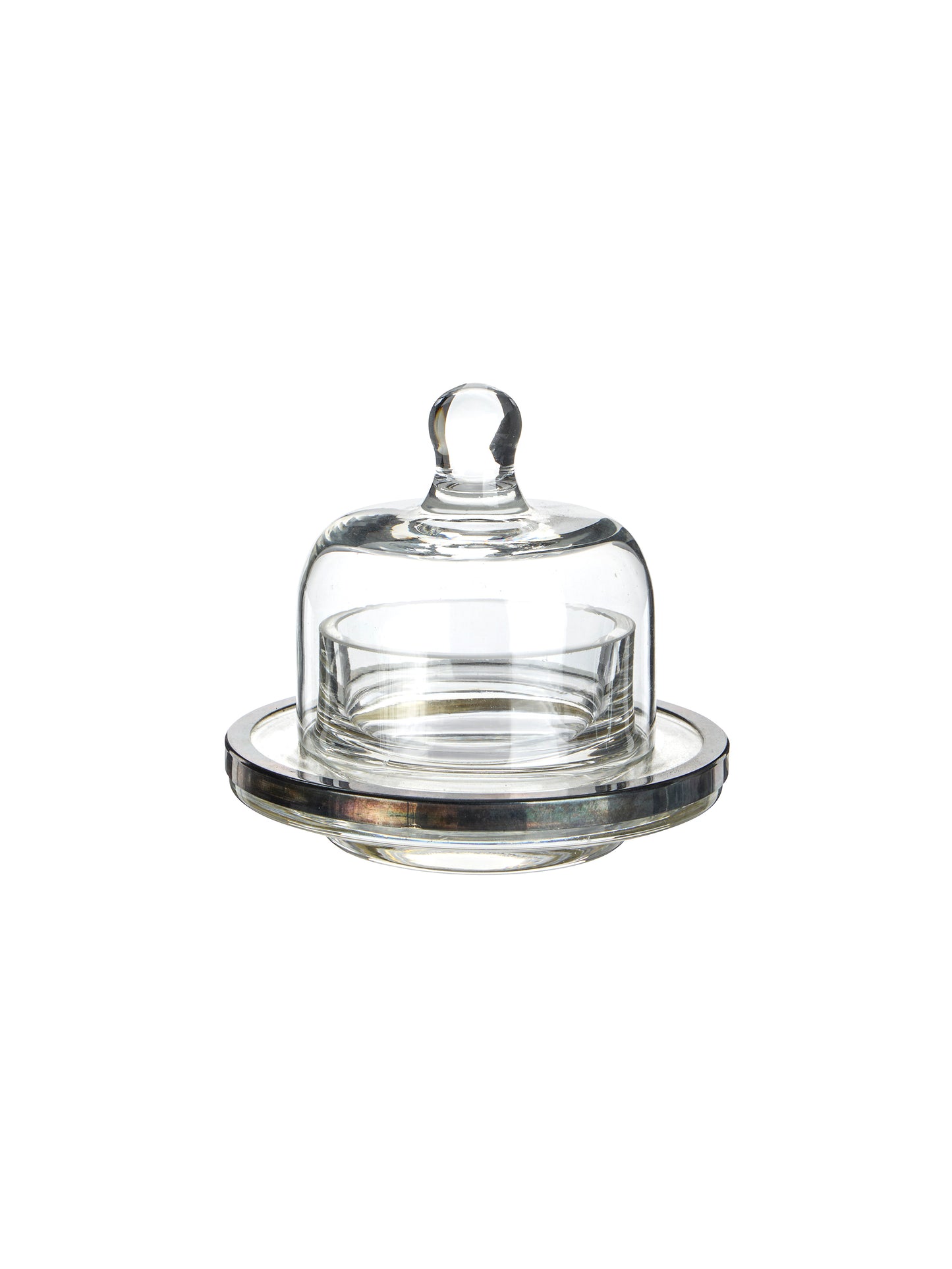 Vintage Glass Butter Cloche Weston Table