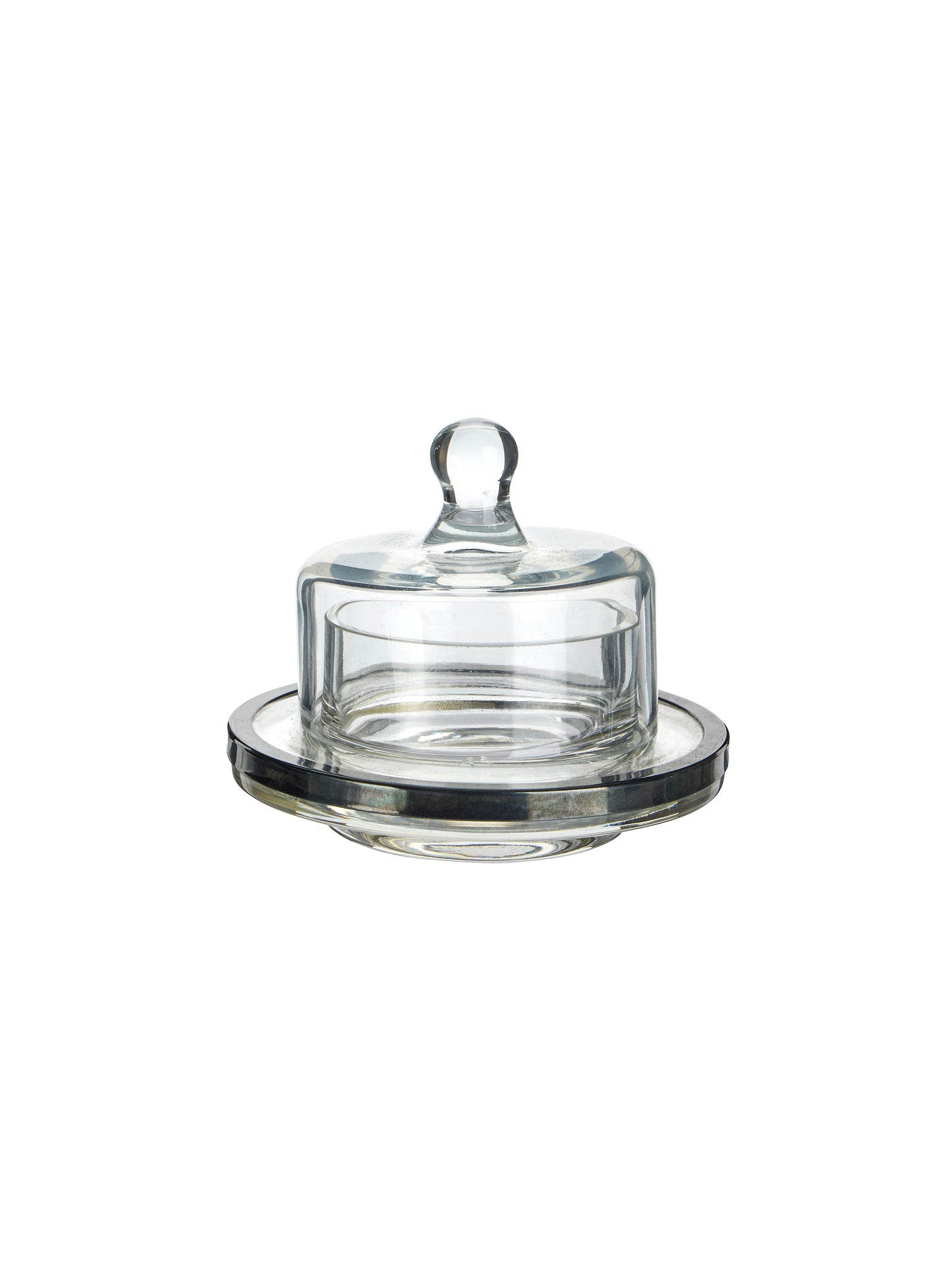Vintage Glass Butter Cloche Weston Table