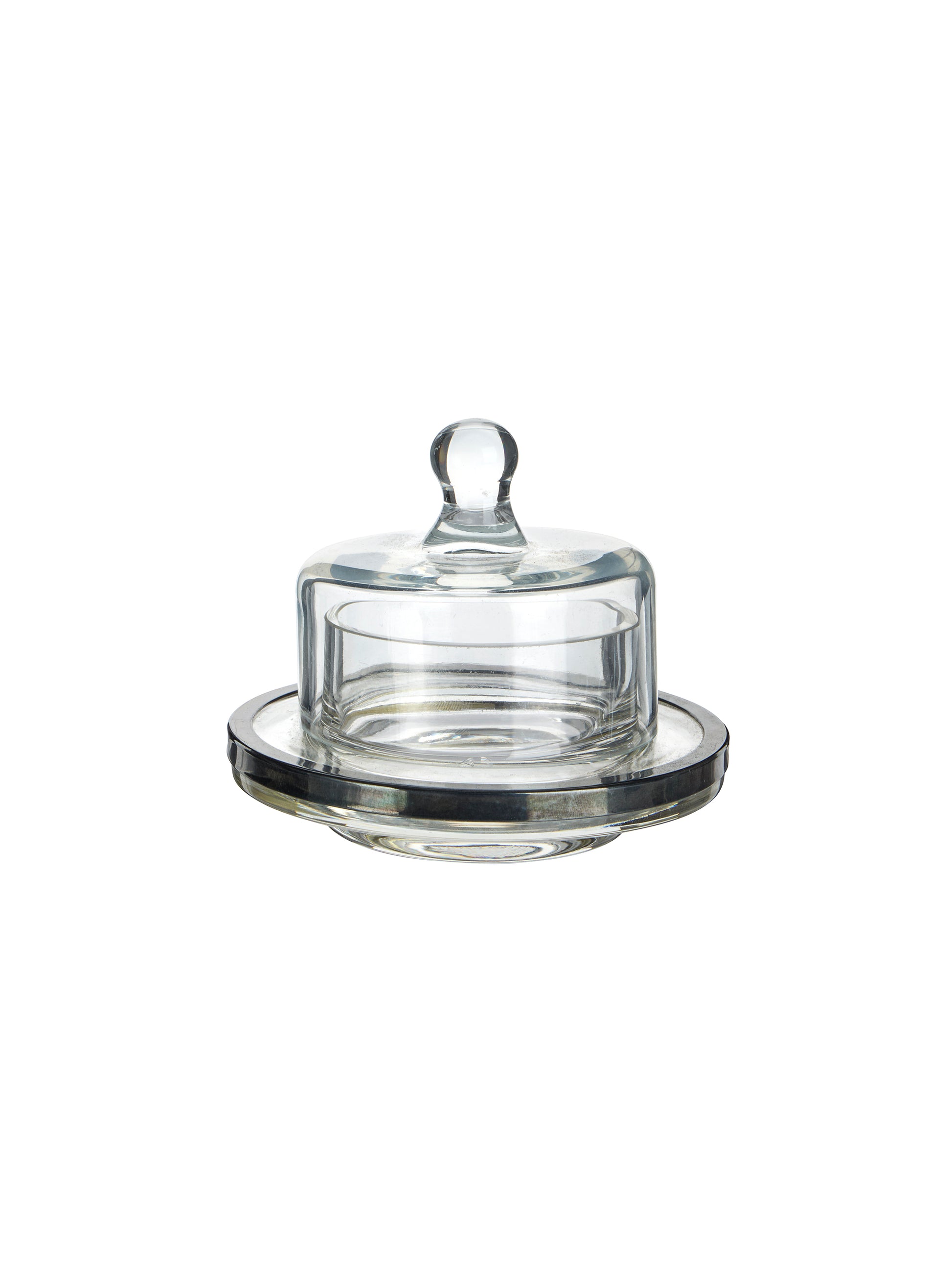 Vintage Glass Butter Cloche Weston Table