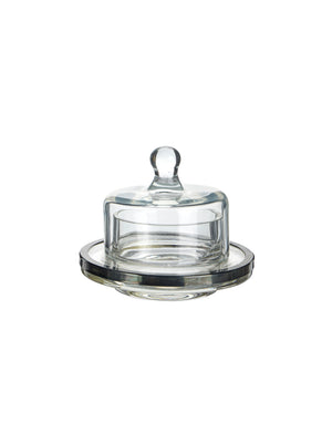  Vintage Glass Butter Cloche Weston Table 