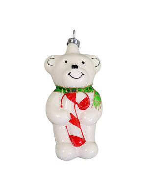  Vintage Glass Polar Bear Ornament Weston Table 