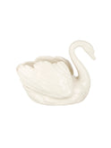 Vintage Goebel Small White Swan Planter Weston Table