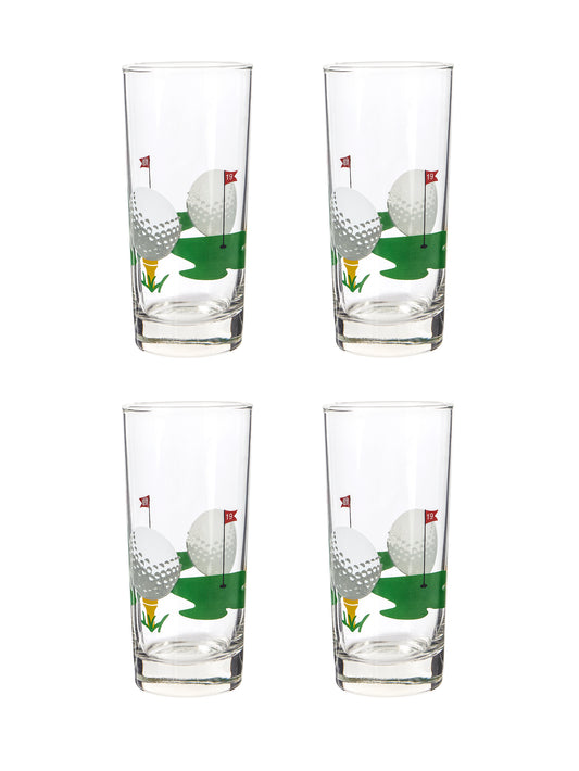 Vintage Golf 19th Hole Glasses Weston Table