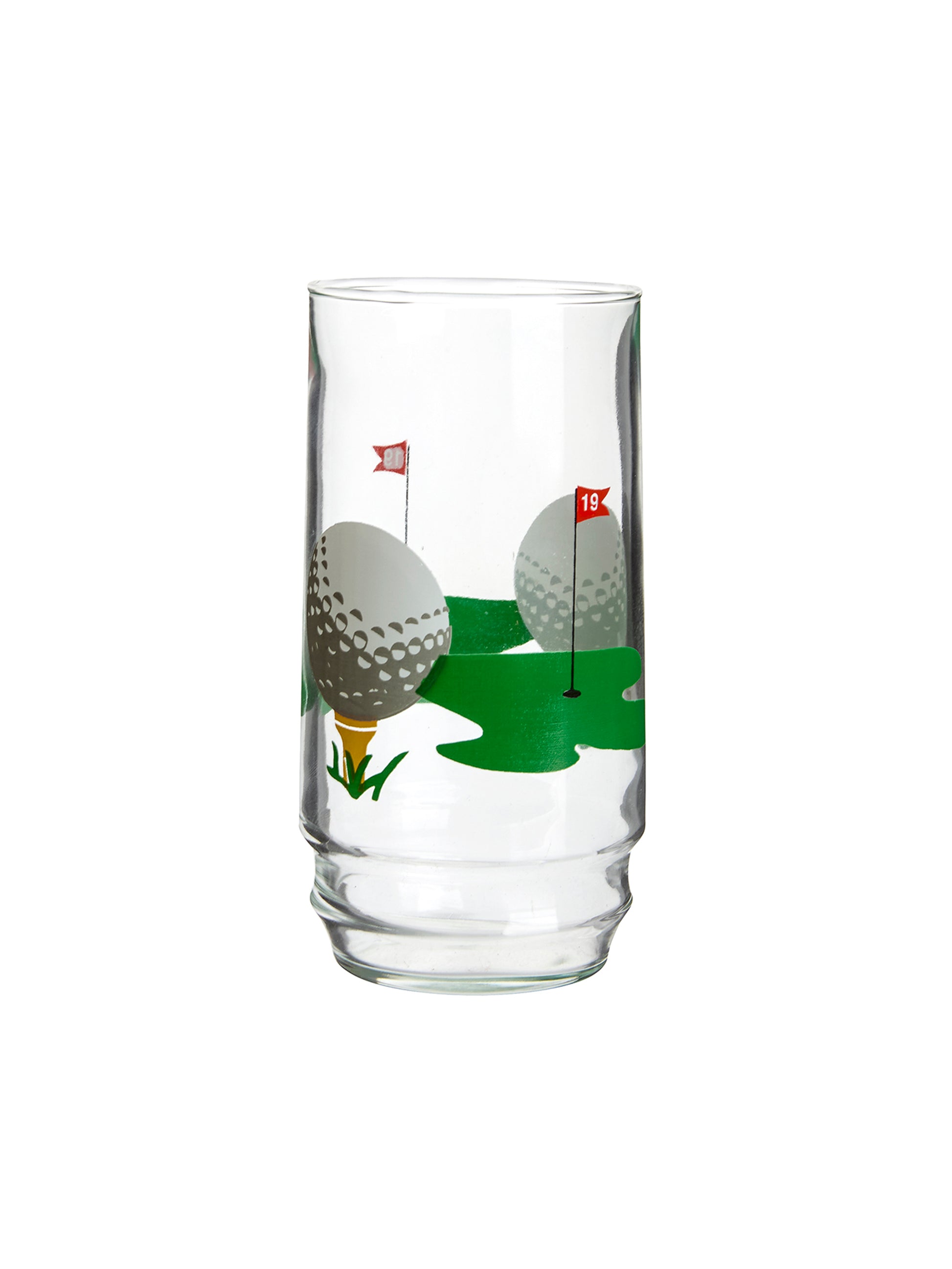 Vintage Golf 19th Hole Glasses Weston Table
