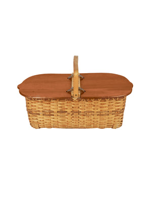  Vintage Grand Lake Stream Shore Lunch Basket Weston Table 