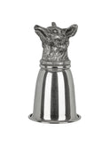 Vintage Gucci Fox Silver Plate Stirrup Cup Weston Table