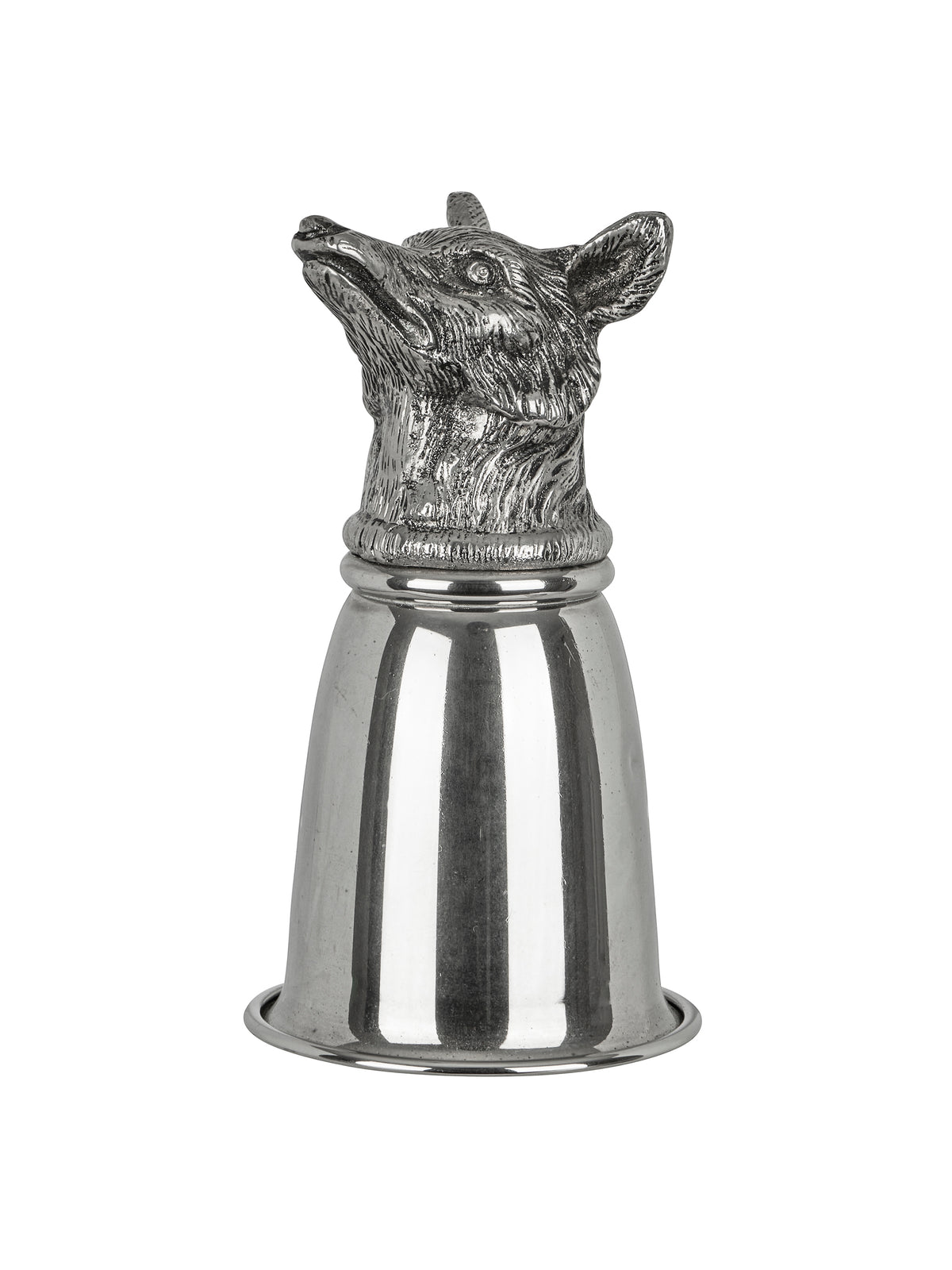 Vintage Gucci Fox Silver Plate Stirrup Cup Weston Table