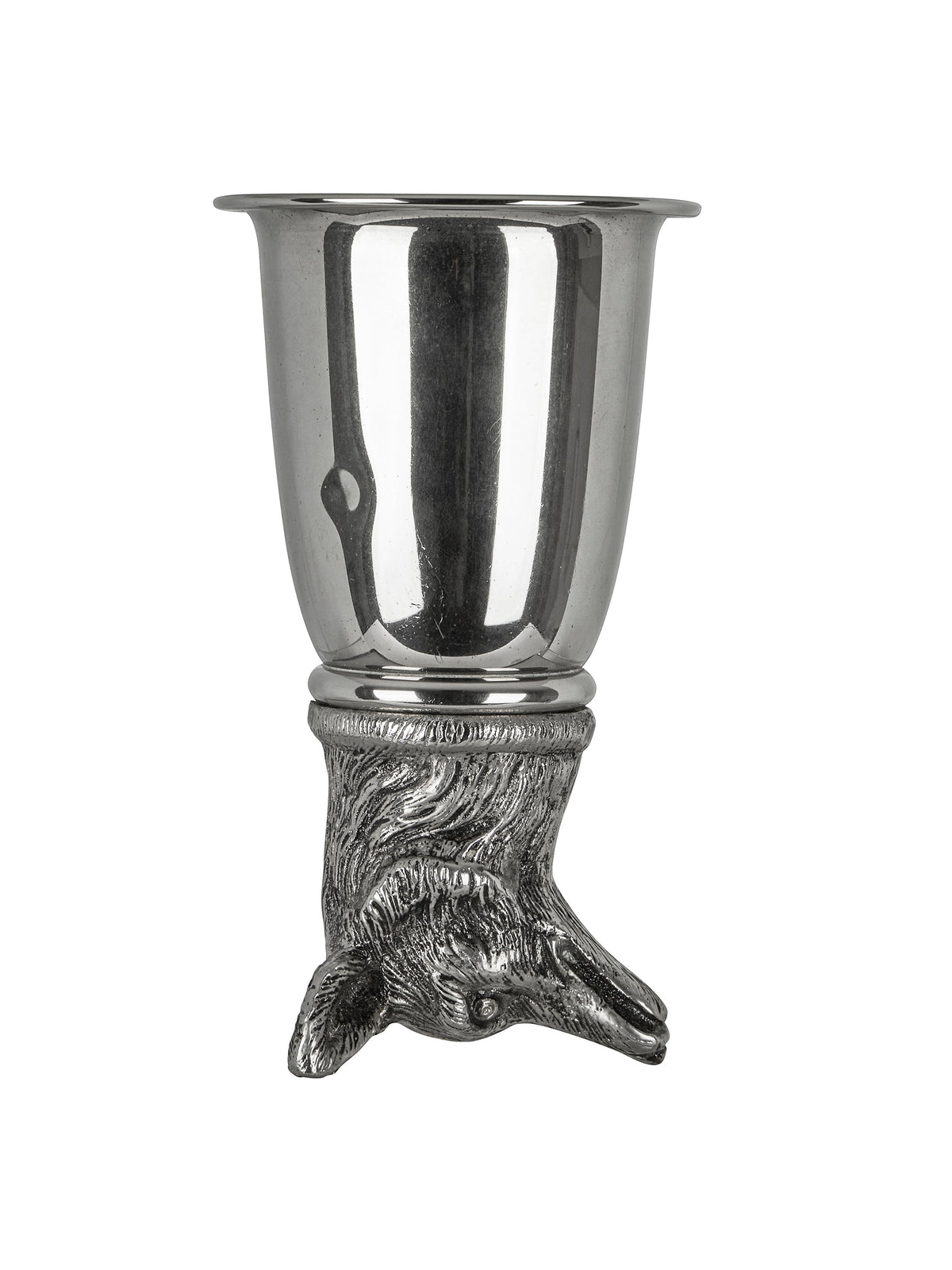 Vintage Gucci Fox Silver Plate Stirrup Cup Weston Table