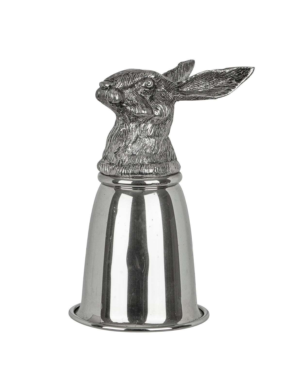 Vintage Gucci Hare Silver Plate Stirrup Cup Weston Table