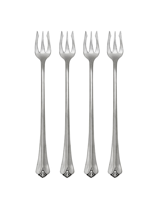 Vintage HH Westgate Silver Plate Oyster Forks Weston Table