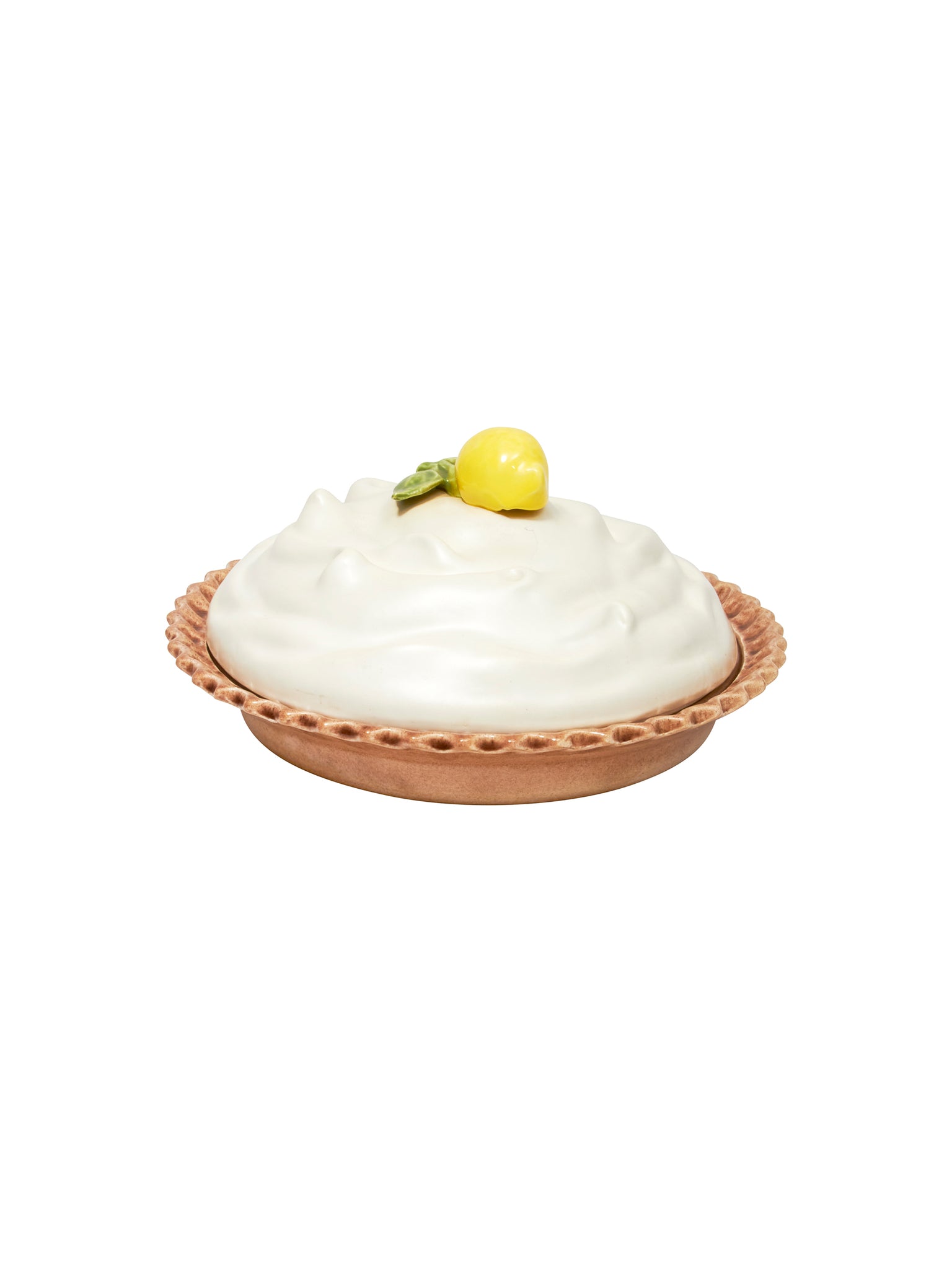 Vintage Handmade Lemon Meringue Pie Keeper Weston Table