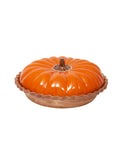 Vintage Handmade Pumpkin Pie Keeper Weston Table