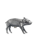 Vintage Harry Allen Pig Bank Chrome Weston Table