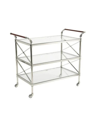 Vintage Hollywood Regency Bar Cart Weston Table 