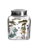 Vintage Holmegaard Christmas Cookie Jar Weston Table
