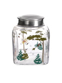 Vintage Holmegaard Christmas Cookie Jar Weston Table