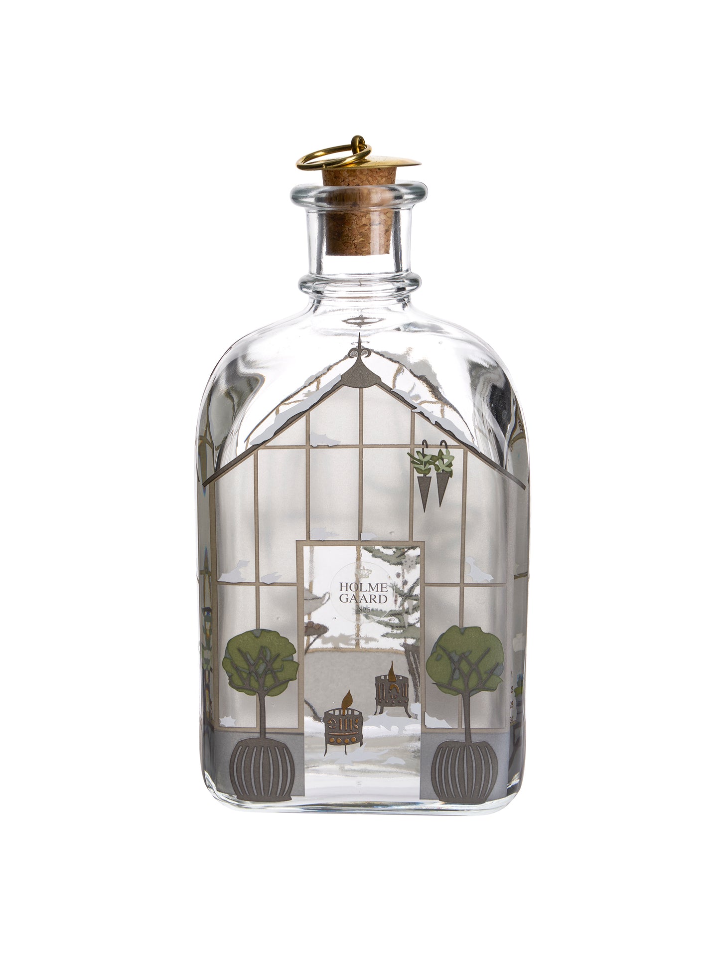 Vintage Holmegaard Conservatory Christmas Tree Decanter Weston Table