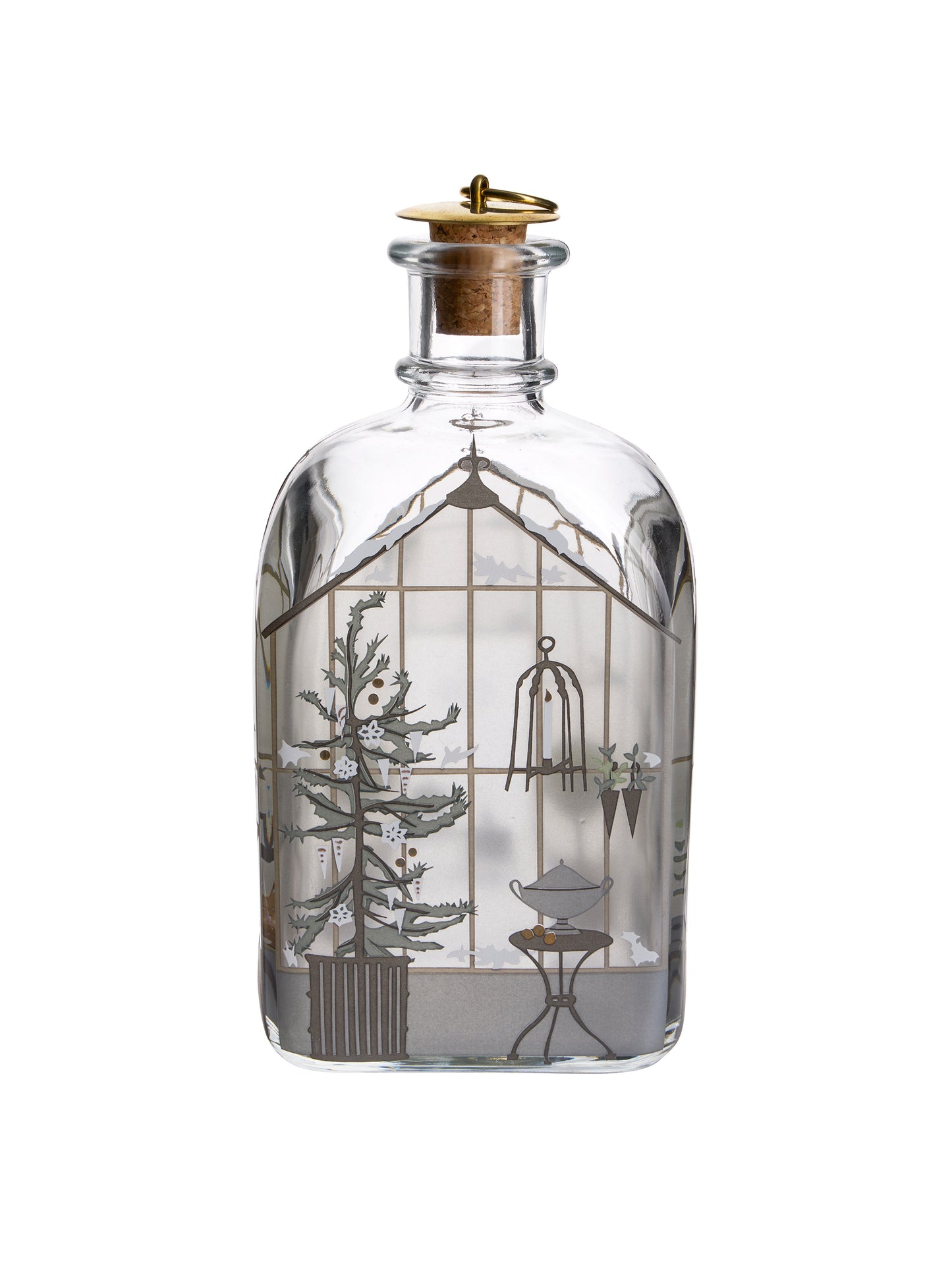Vintage Holmegaard Conservatory Christmas Tree Decanter Weston Table