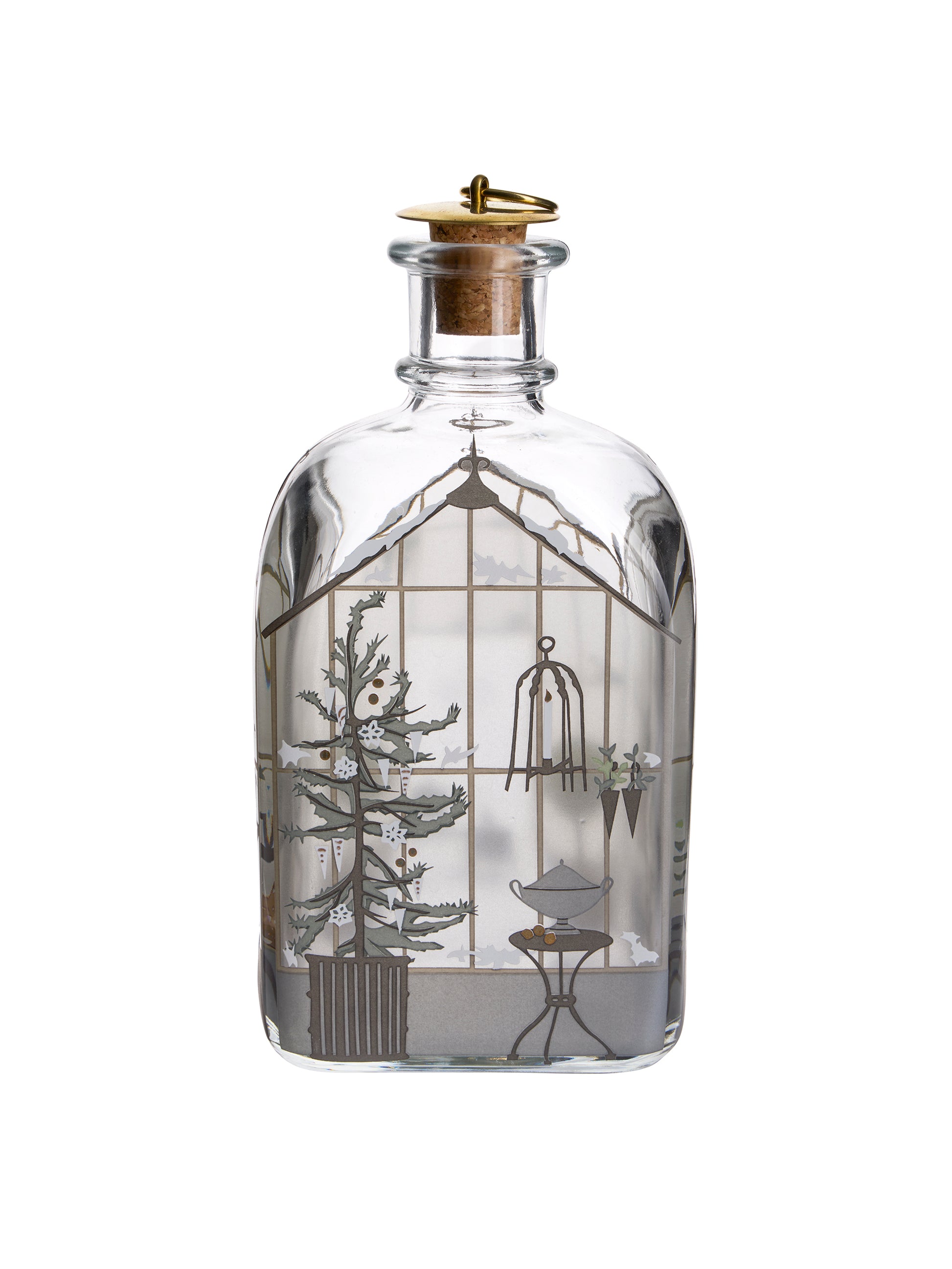 Vintage Holmegaard Conservatory Christmas Tree Decanter Weston Table
