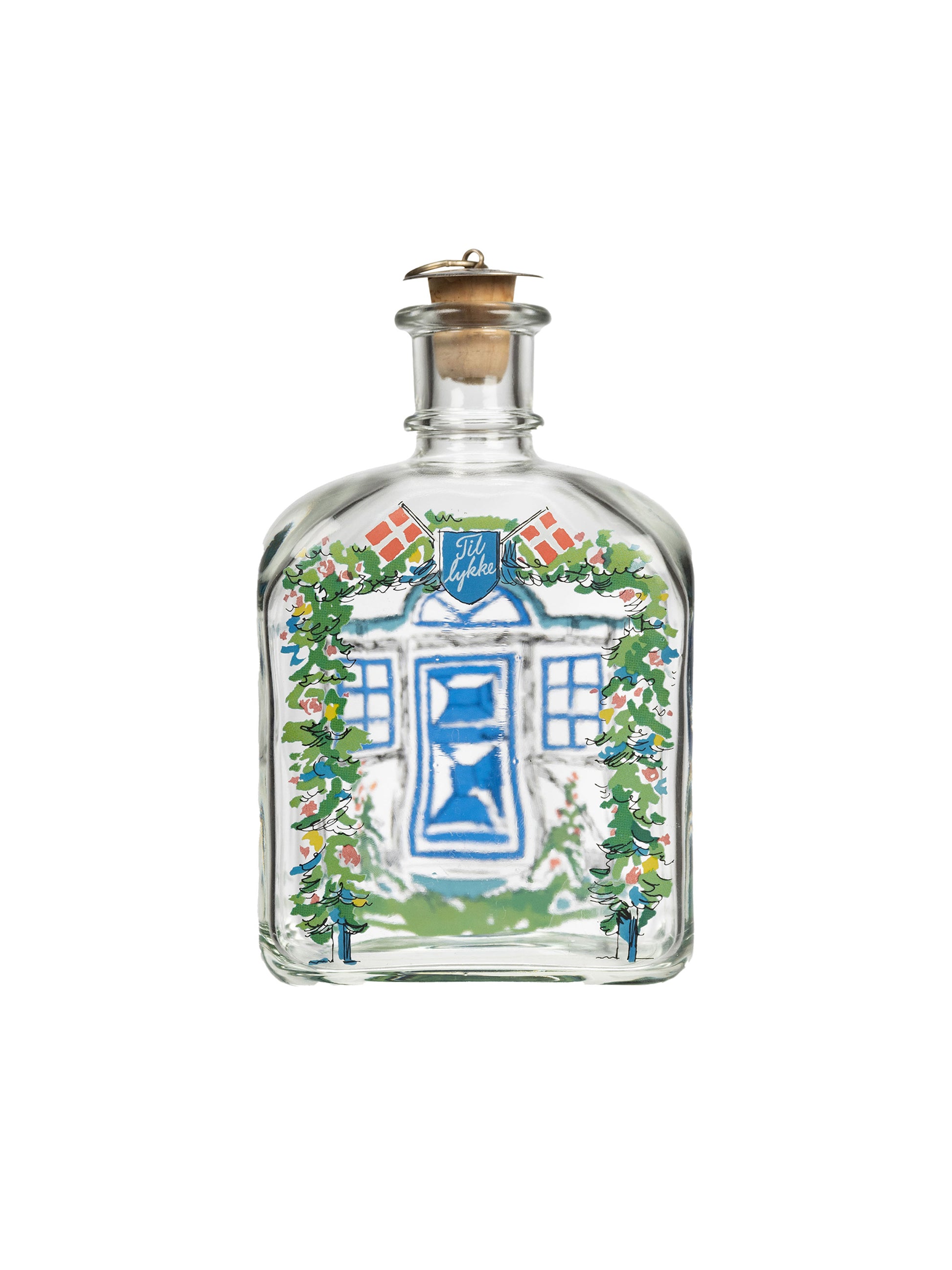 Vintage Holmegaard Celebration Glass Decanter Weston Table