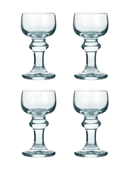 Vintage Holmegaard Hunter Glasses Set of Six Weston Table