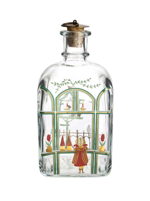  Vintage Holmegaard In the Park Birds Glass Decanter Weston Table 