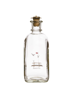  Vintage Holmegaard Seaside Glass Decanter Weston Table 