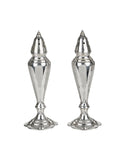 Vintage Hotel Silver Salt & Pepper Shakers Five Weston Table