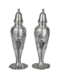 Vintage Hotel Silver Salt & Pepper Shakers Four Weston Table
