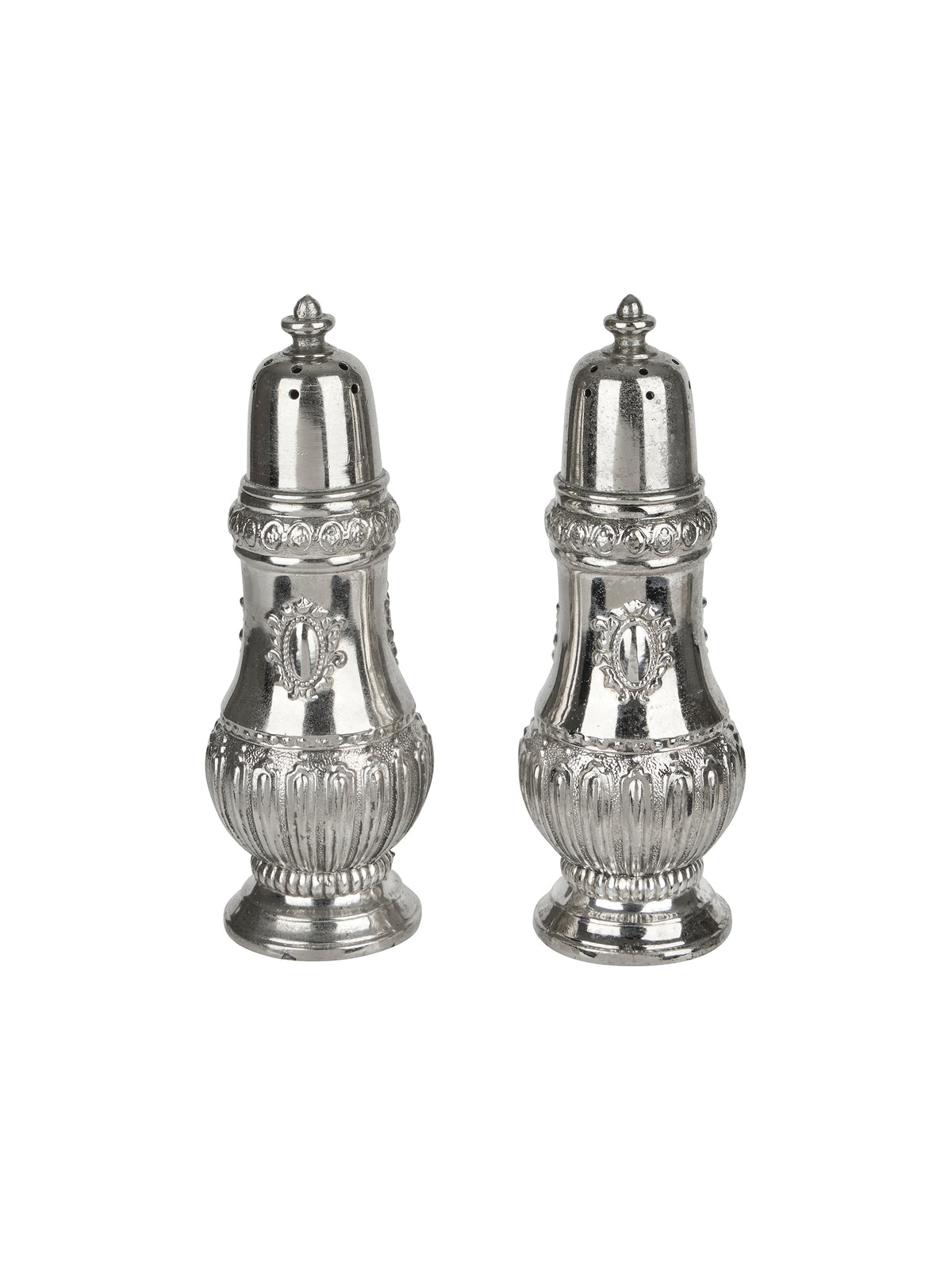 Vintage Hotel Silver Salt & Pepper Shakers Two Weston Table