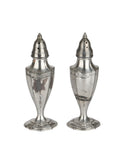 Vintage Hotel Silver Salt & Pepper Shakers Weston Table