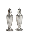 Vintage Hotel Silver Salt & Pepper Shakers Weston Table
