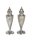 Vintage Hotel Silver Salt & Pepper Shakers Weston Table