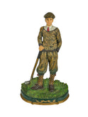 Vintage Irish Gentleman Golfer Cast Iron Doorstop Three Weston Table