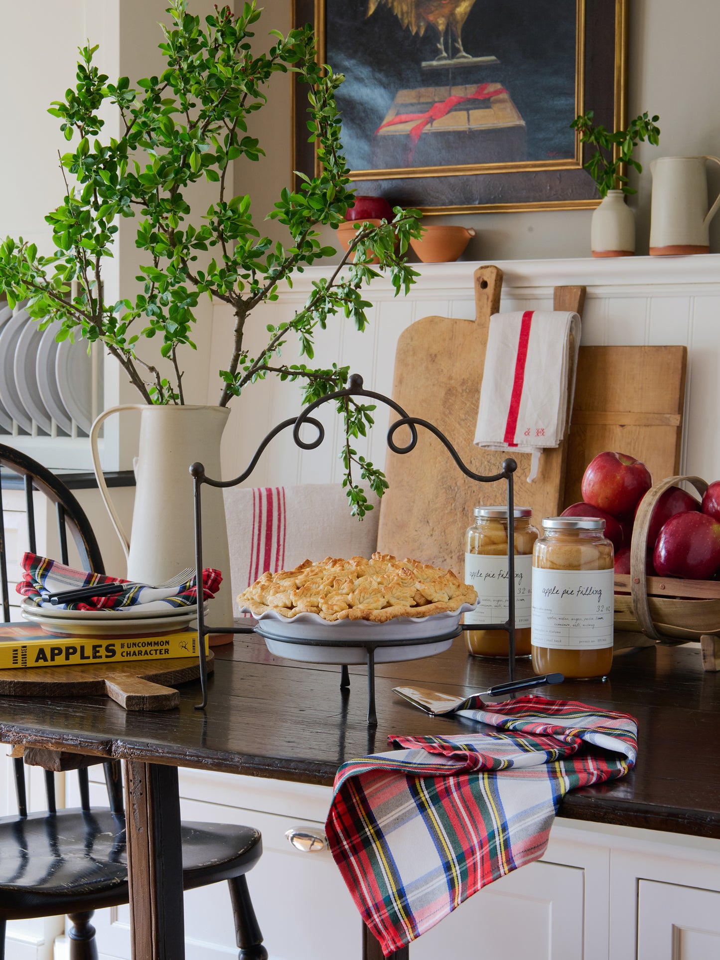 Vintage Iron Pie Stand Weston Table