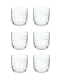 Vintage Italian Etched Fish Glasses Weston Table