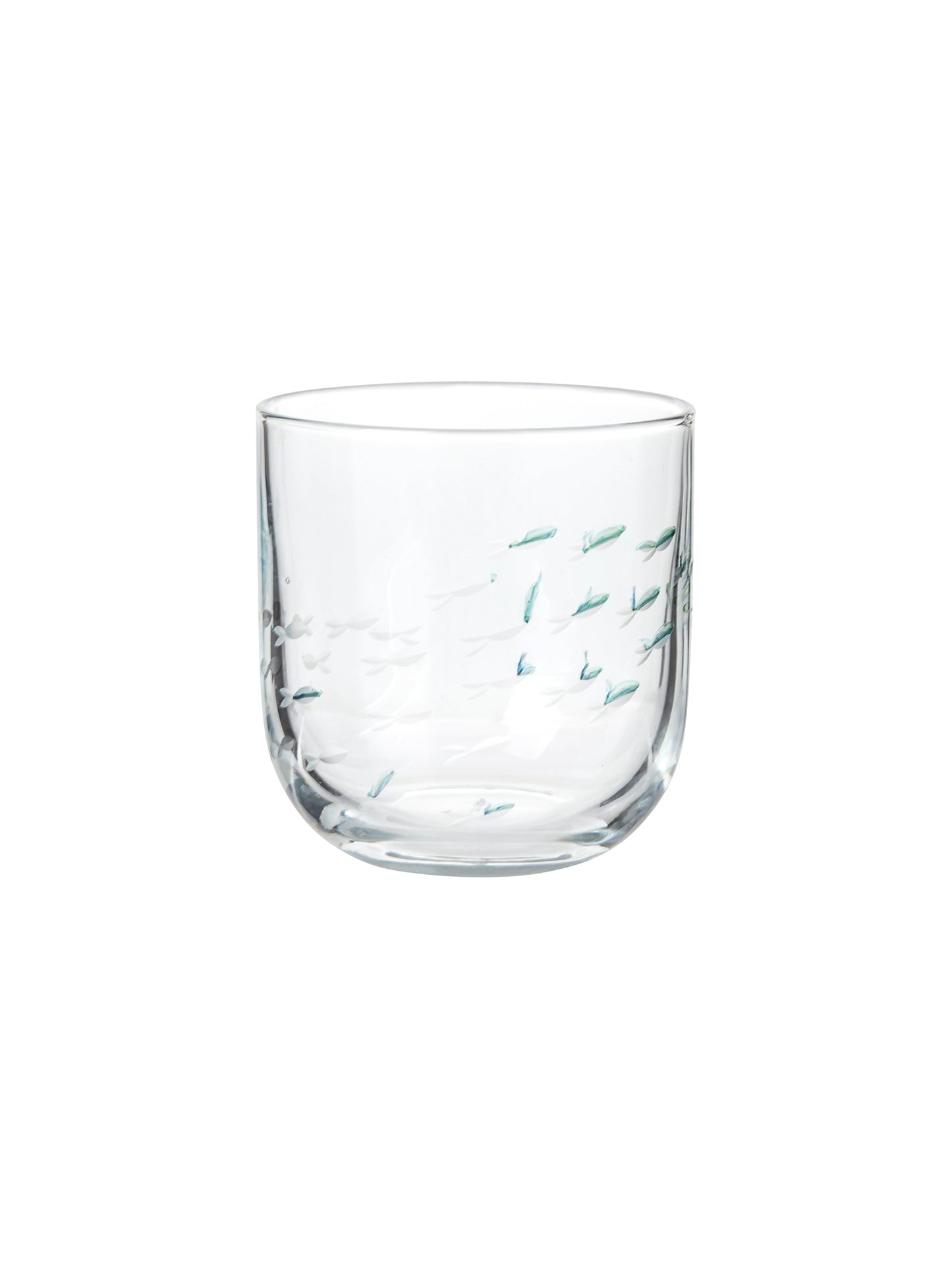 Vintage Italian Etched Fish Glasses Weston Table