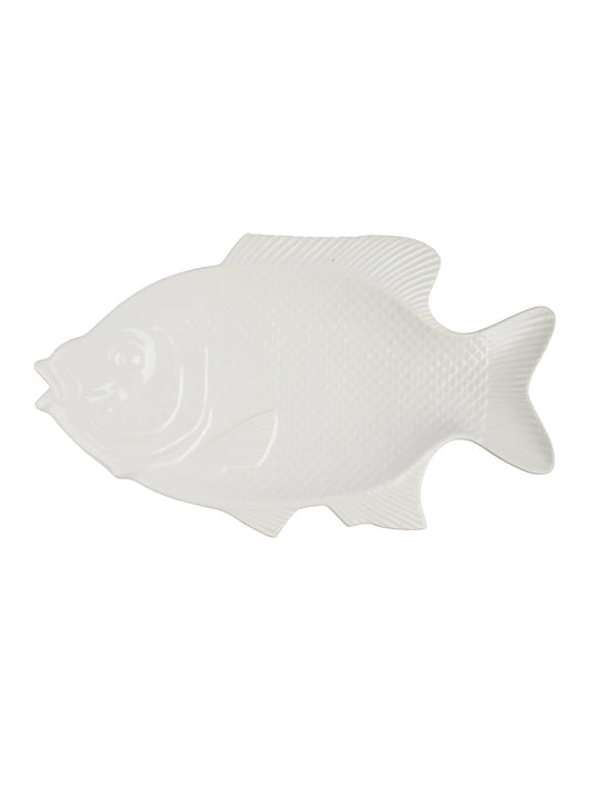 Vintage Japanese Large Scaled Fish Shaped Plate Weston Table