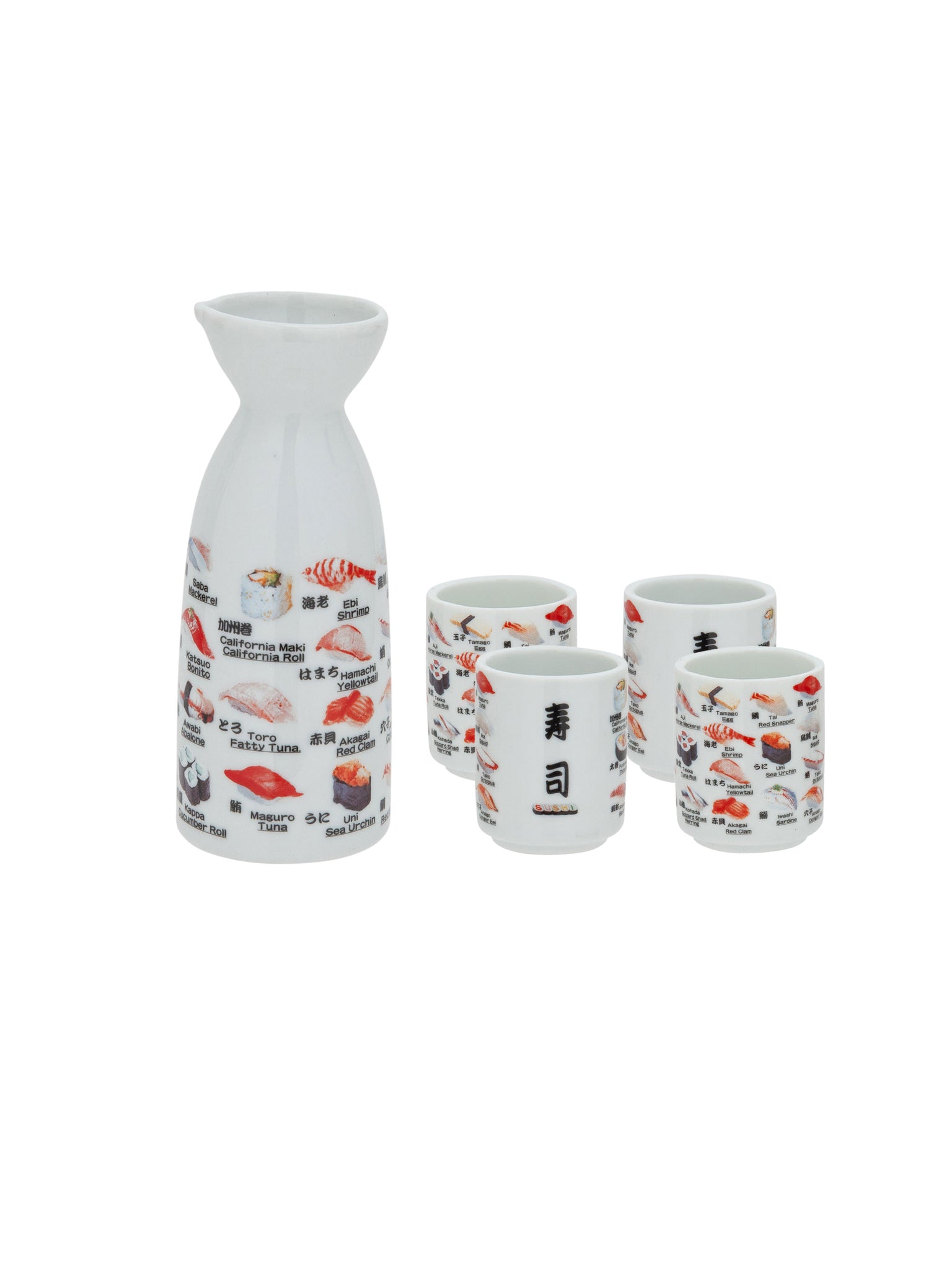 Vintage Japanese Sake Set Weston Table 