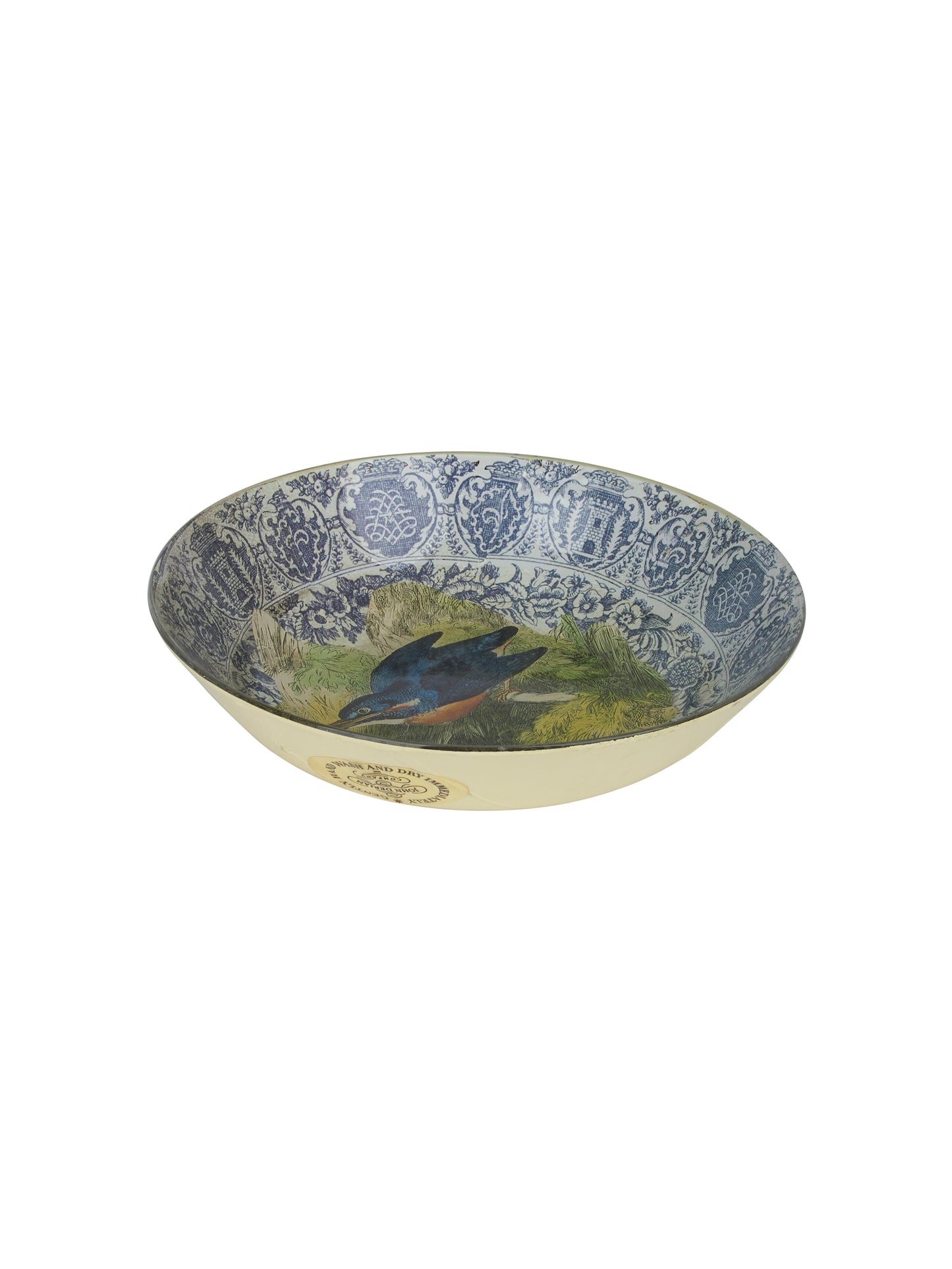 Vintage John Derian Decoupage Swallow Bowl Weston Table