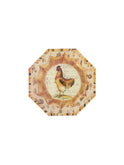 Vintage John Derian Hen and Rooster Plates Weston Table
