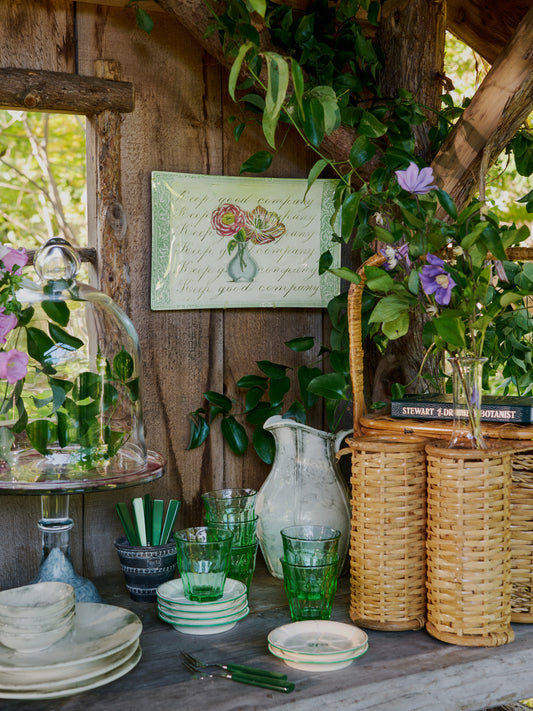 Vintage John Derian Keep Good Company Tray Weston Table