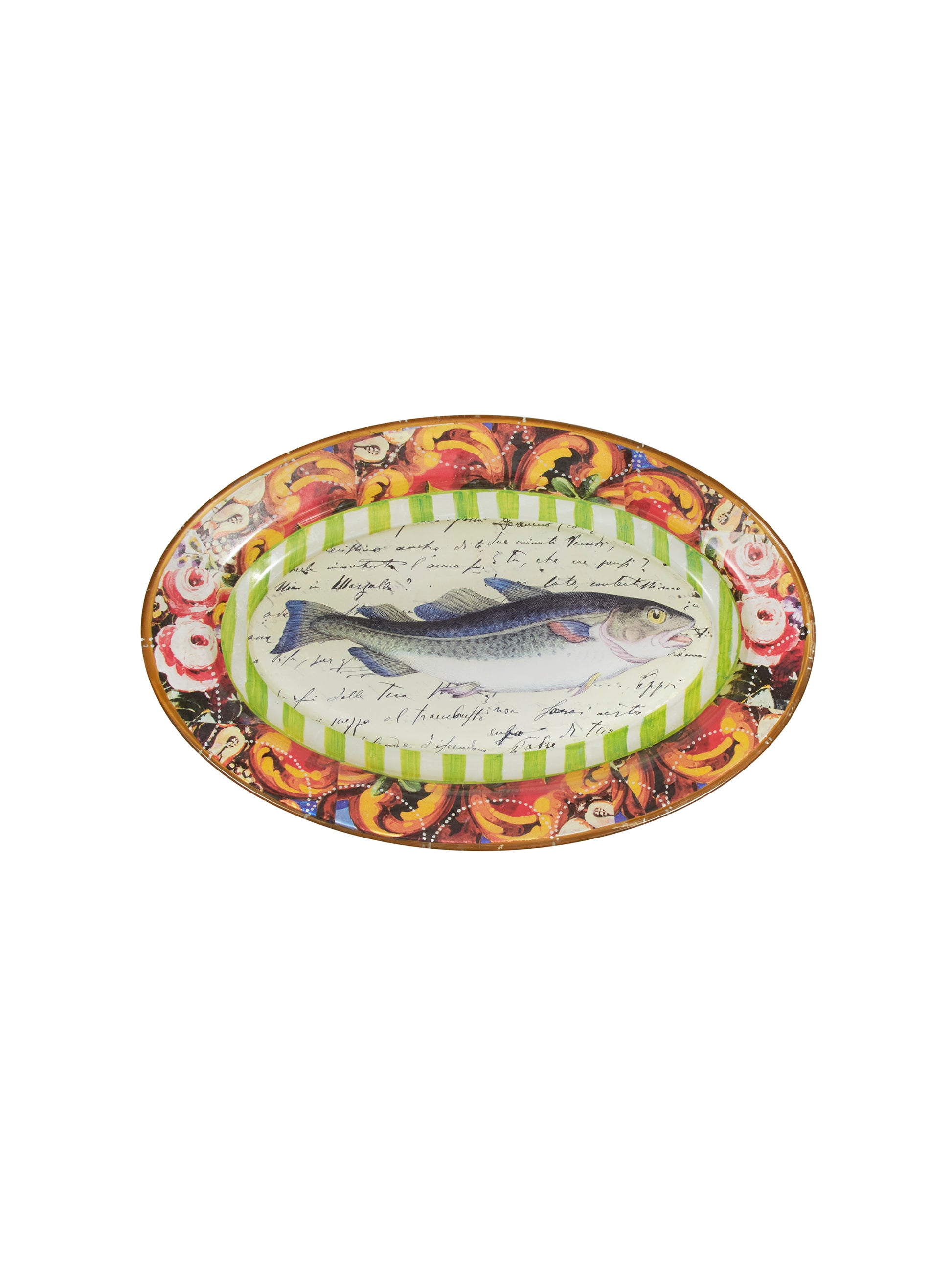 Vintage John Derian Oval Fish Platter Weston Table