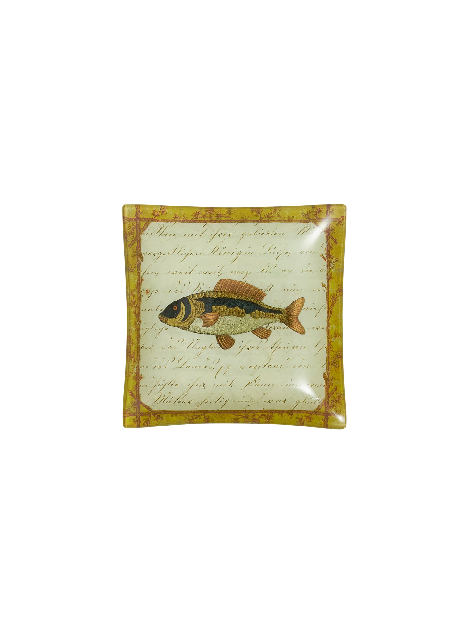 Vintage John Derian Square Fish Plate Weston Table