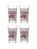 Vintage Kentucky Derby 120th Mint Julep Glasses Set of Four Weston Table