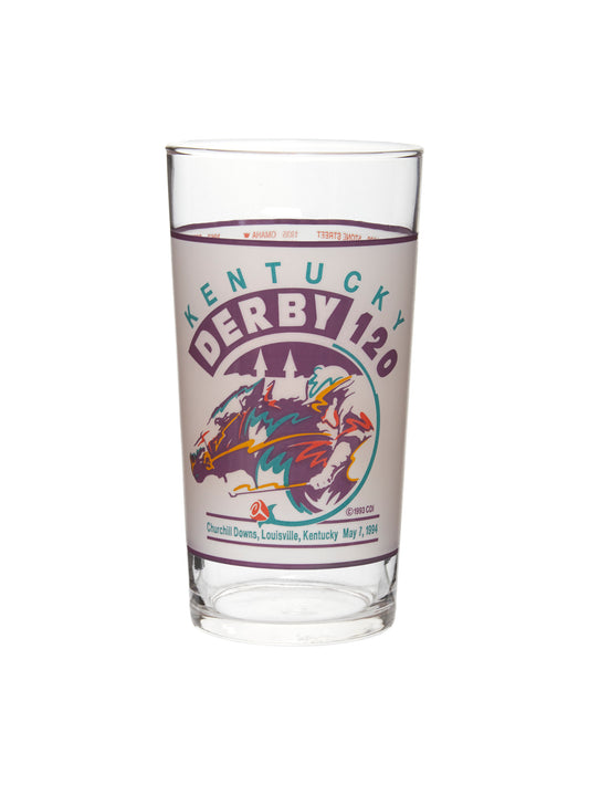 Vintage Kentucky Derby 120th Mint Julep Glasses Weston Table