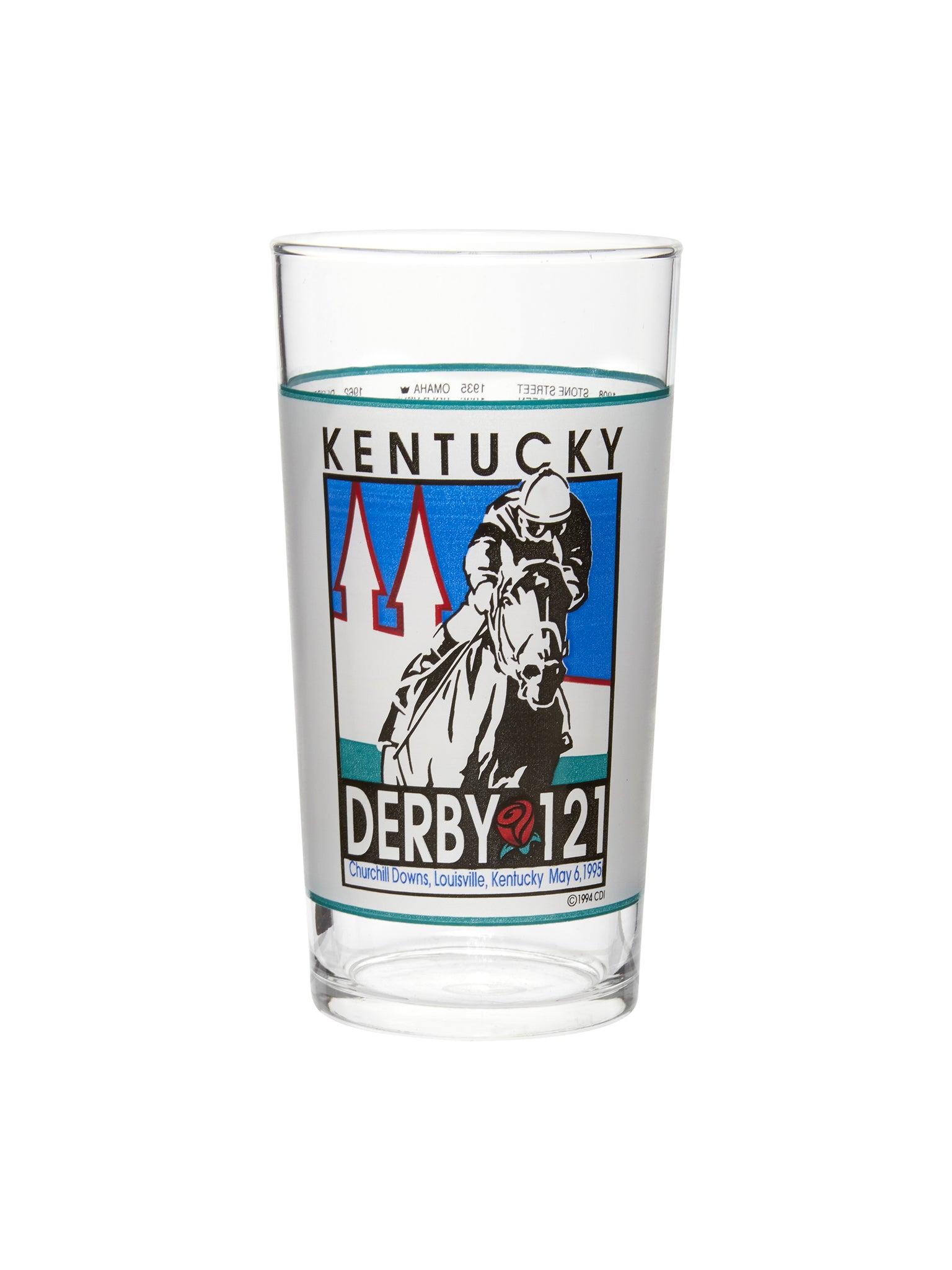 Vintage Kentucky Derby 121st Mint Julep Glasses Weston Table
