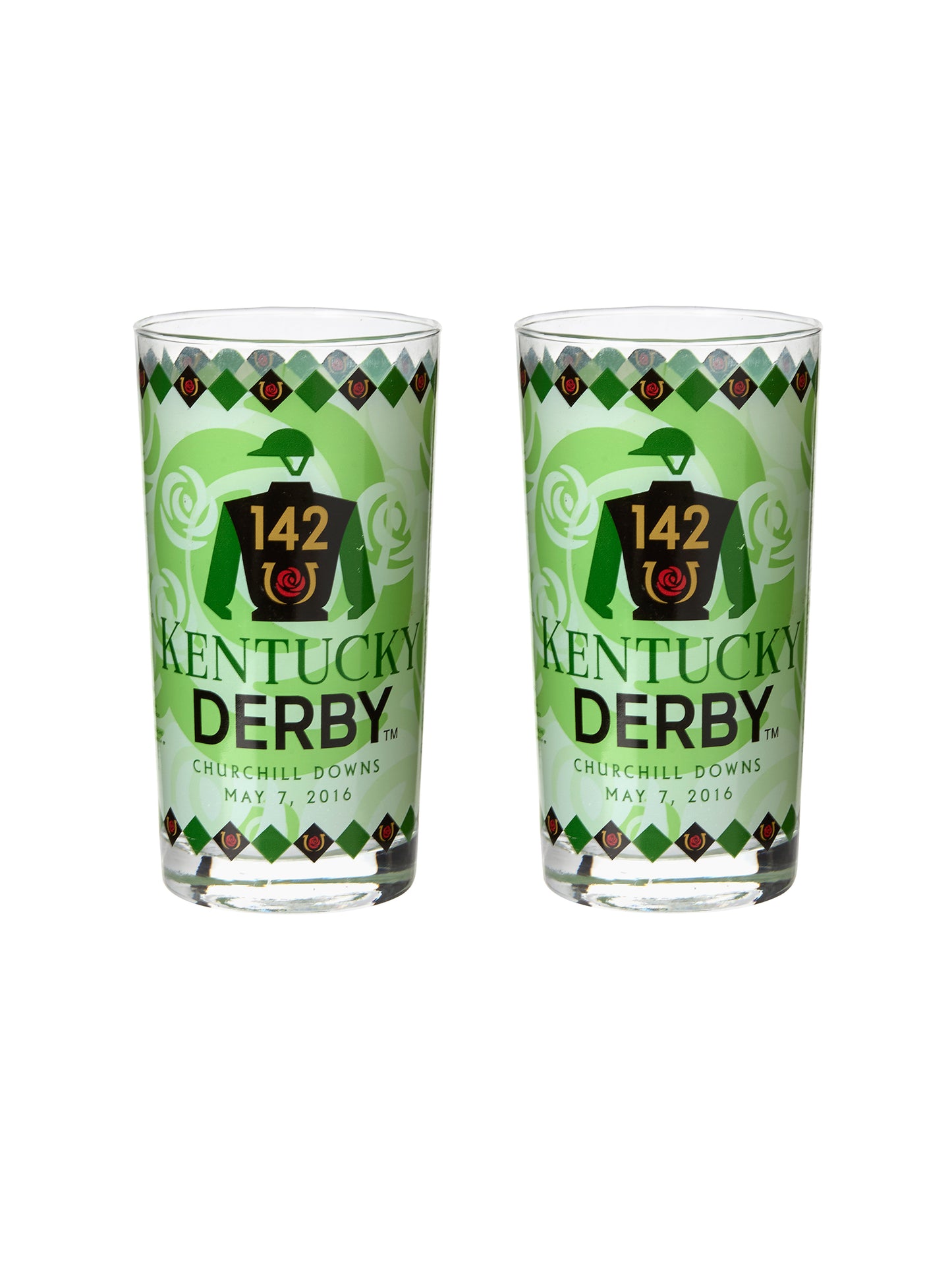 Vintage Kentucky Derby 142nd Mint Julep Glass Weston Table
