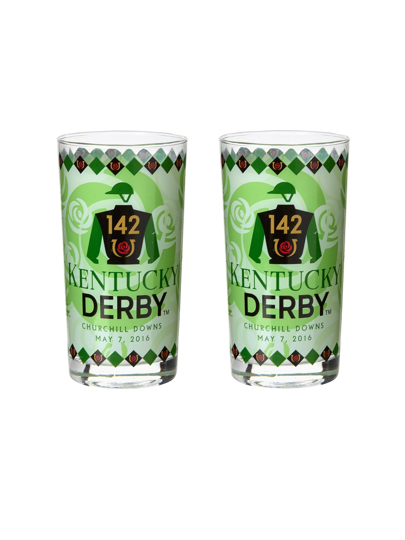 Vintage Kentucky Derby 142nd Mint Julep Glass Weston Table